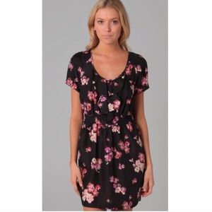 Juicy Couture 100% silk floral dress